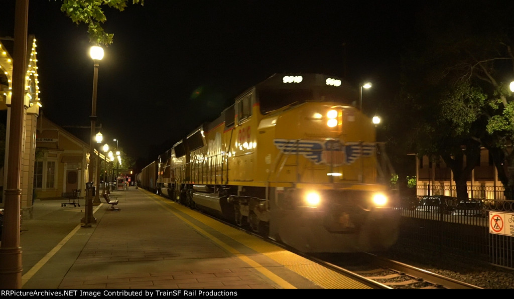 UP 9919 Leads the Mission Bay Local